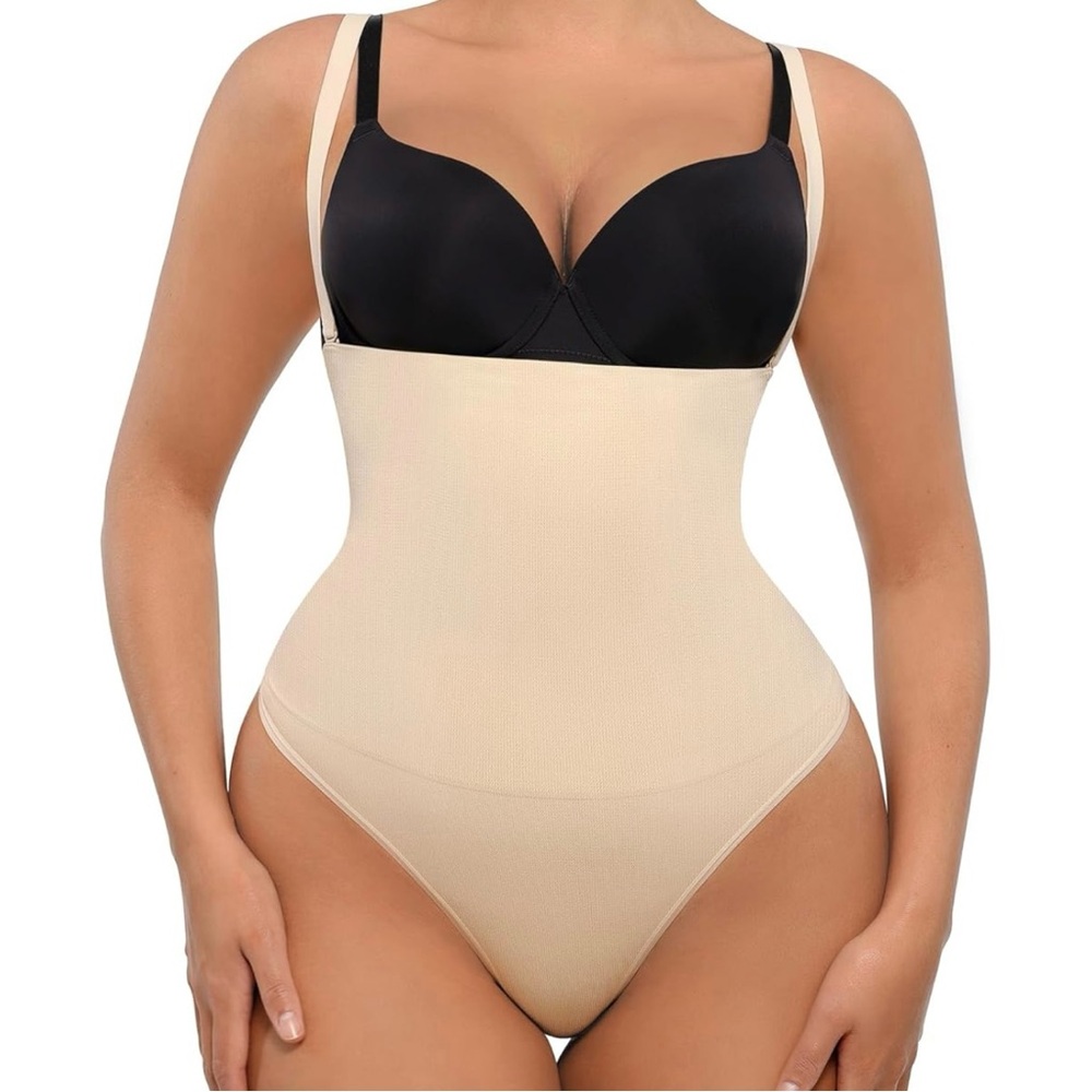 FeelinGirl Tummy Control Thong Seamless Girdle